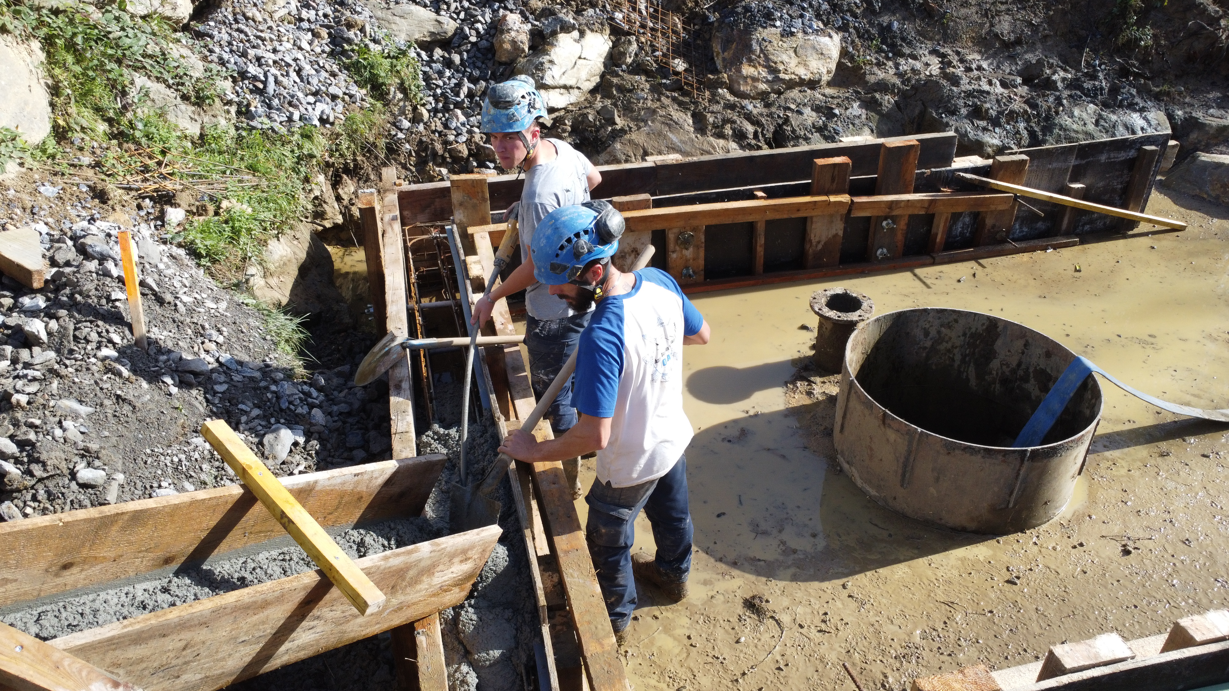 Travaux de mise en conformité de l'aménagement hydraulique du Galopio à Odos